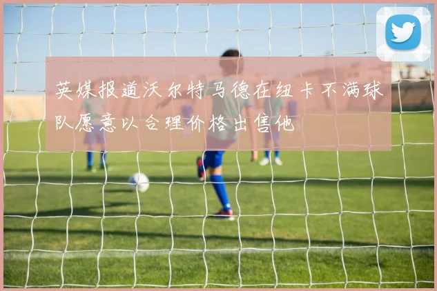 英媒报道沃尔特马德在纽卡不满球队愿意以合理价格出售他