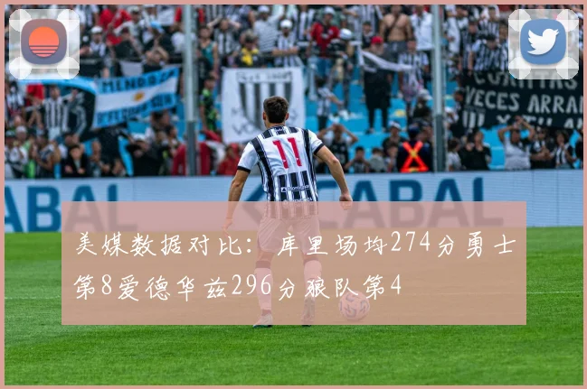 美媒数据对比：库里场均274分勇士第8爱德华兹296分狼队第4